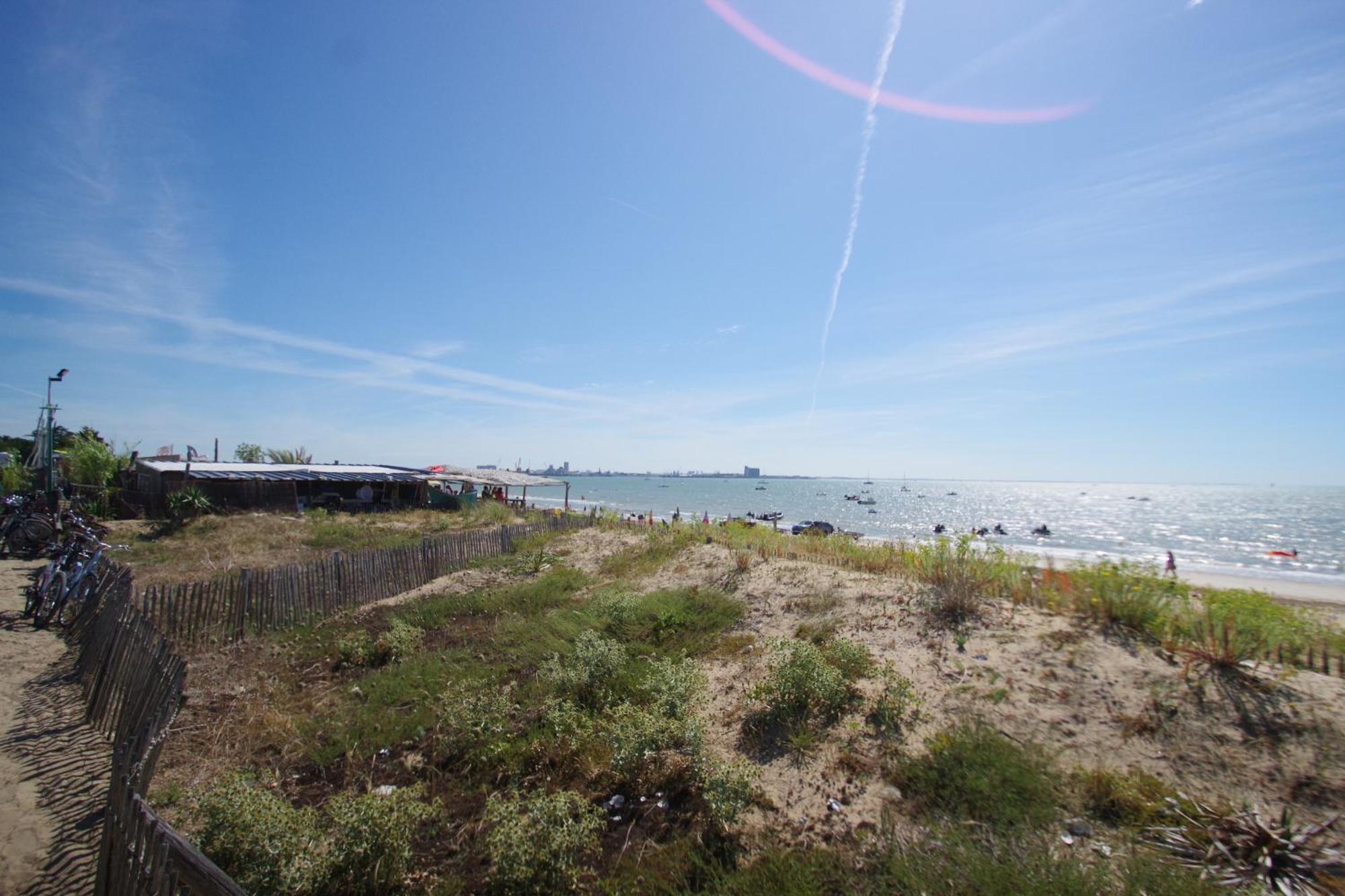 La Plage, T2 Vue Mer Rivedoux Plage Bagian luar foto