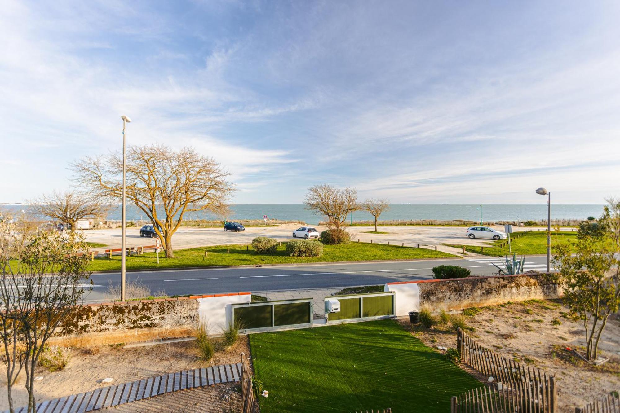 La Plage, T2 Vue Mer Rivedoux Plage Bagian luar foto